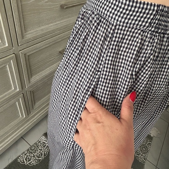 GAP Black and White Check Maxi Skirt - Picture 5 of 16